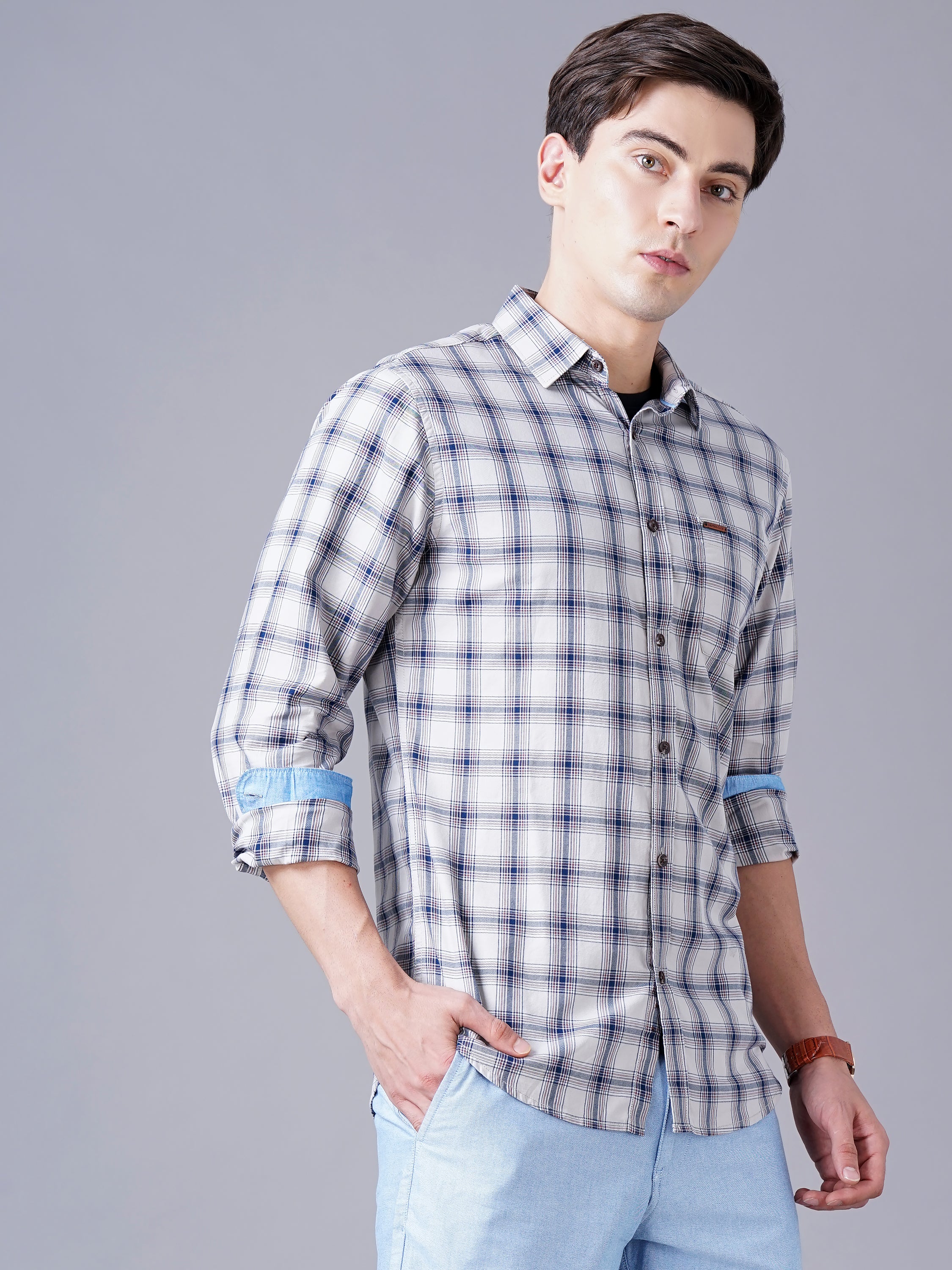 Men's Checks Shirt