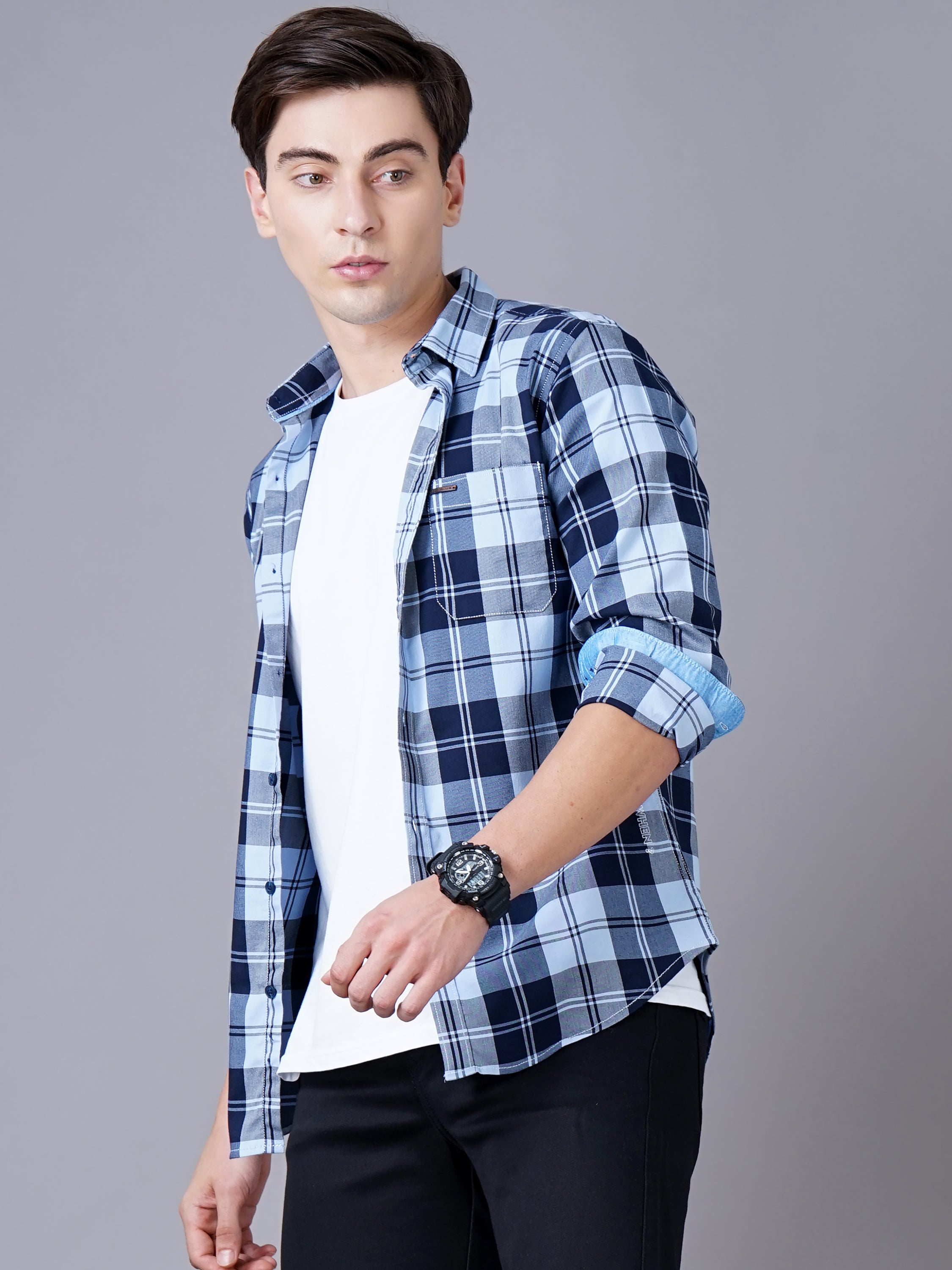 Men's Checks Shirt