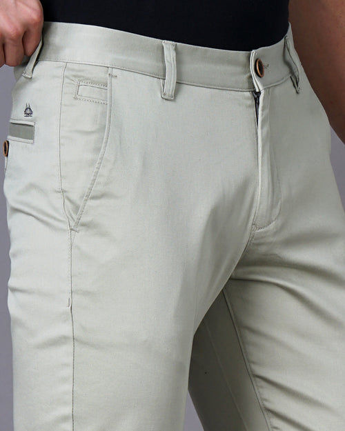 SLIM FIT FLAT FRONT TROUSER