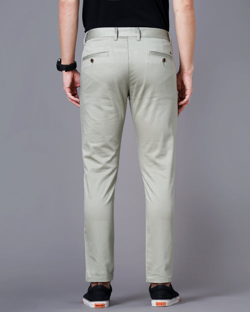 SLIM FIT FLAT FRONT TROUSER