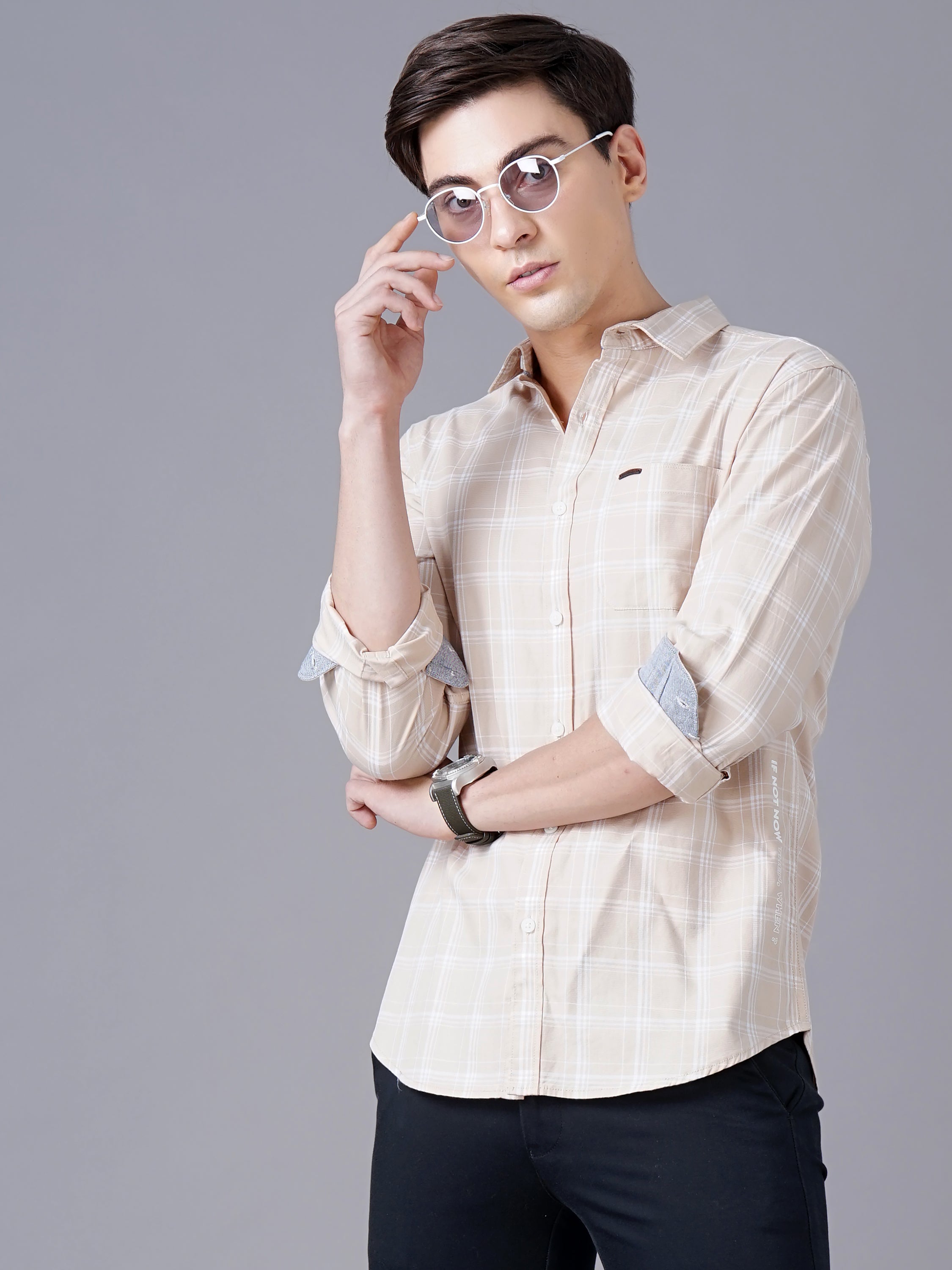 Men's Checks Shirt