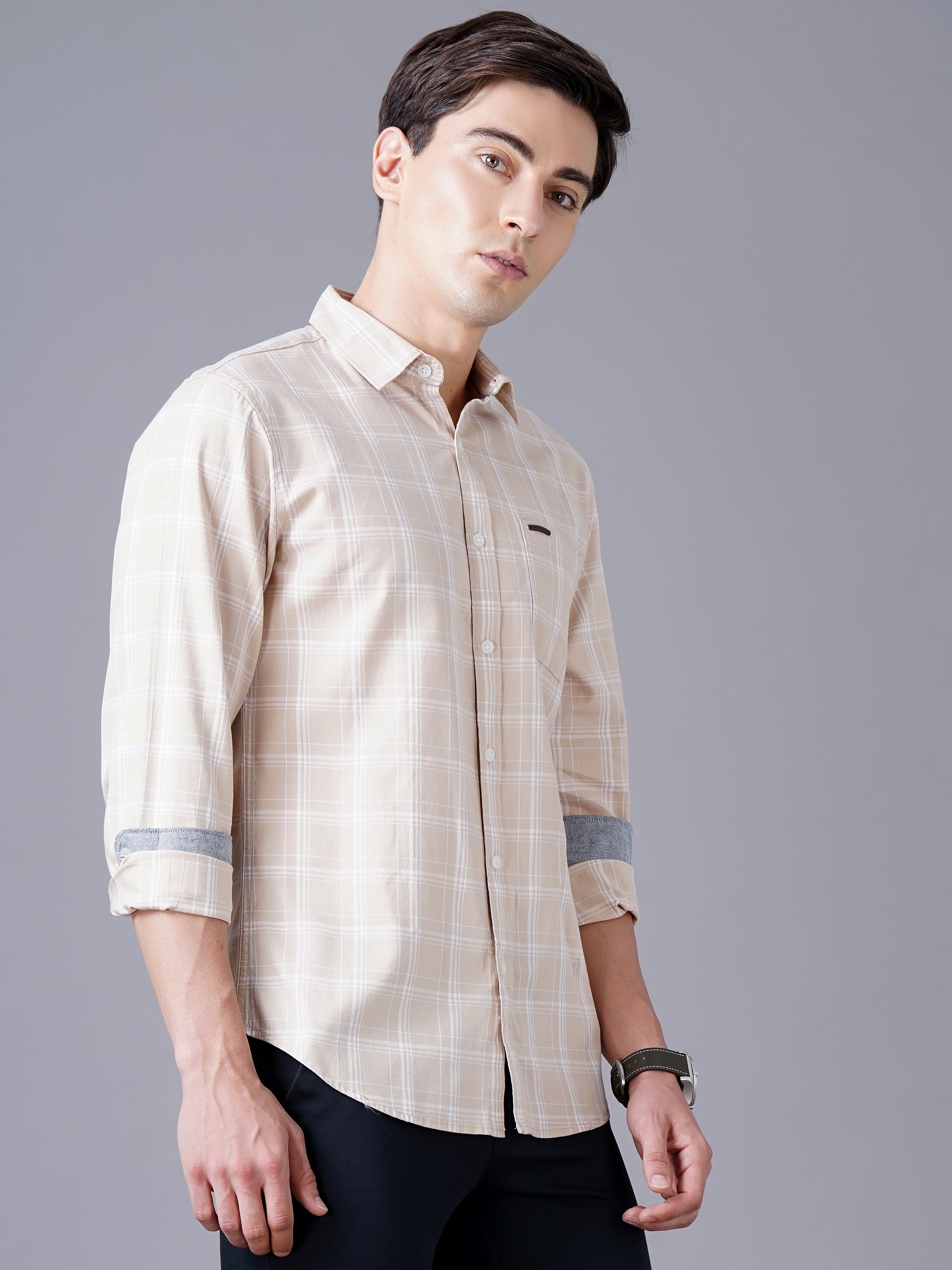 Men's Checks Shirt