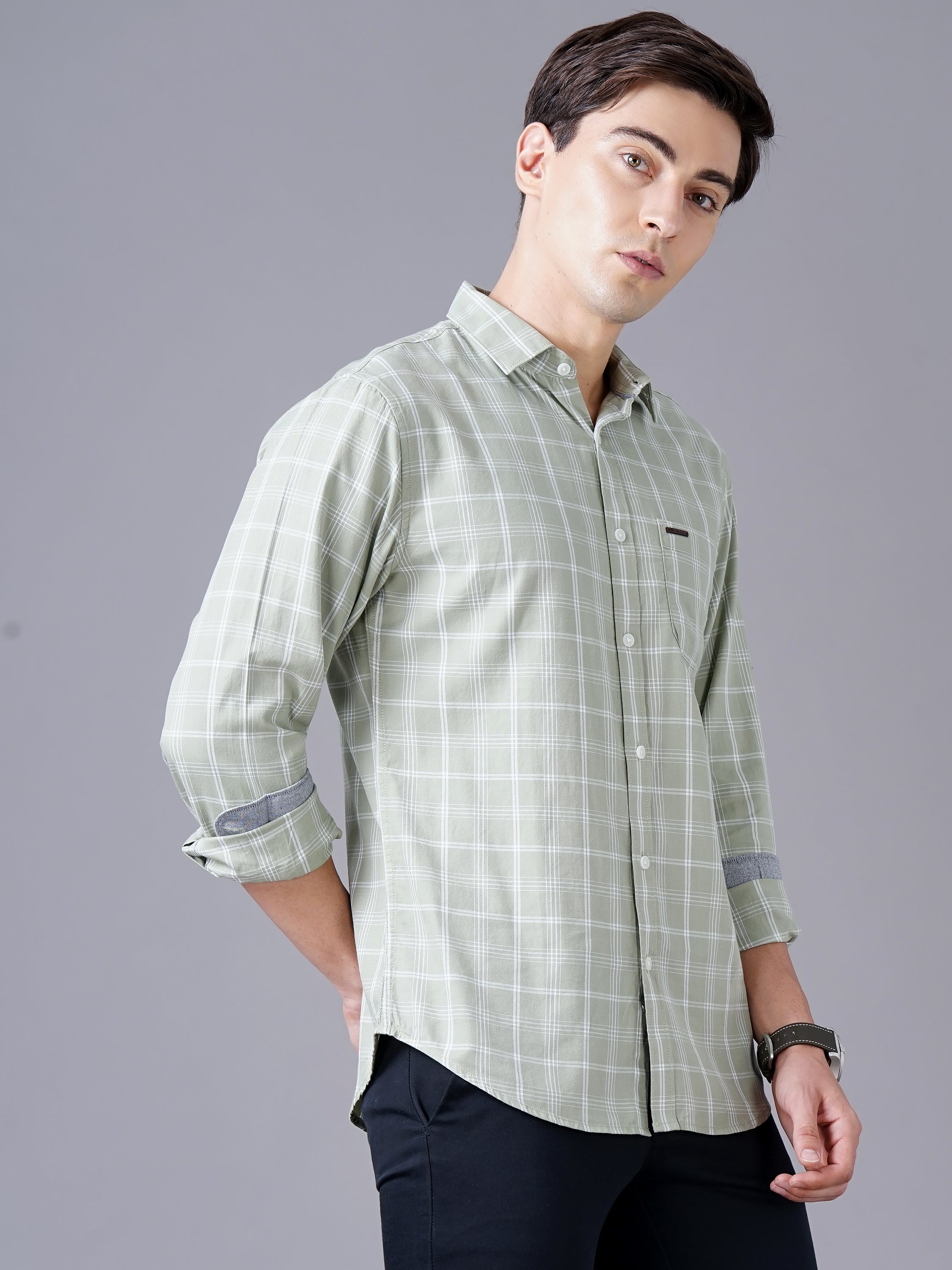 Men's Checks Shirt