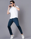 Slim Fit Flat-Front Trousers