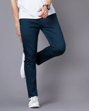 Slim Fit Flat-Front Trousers