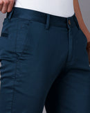 Slim Fit Flat-Front Trousers