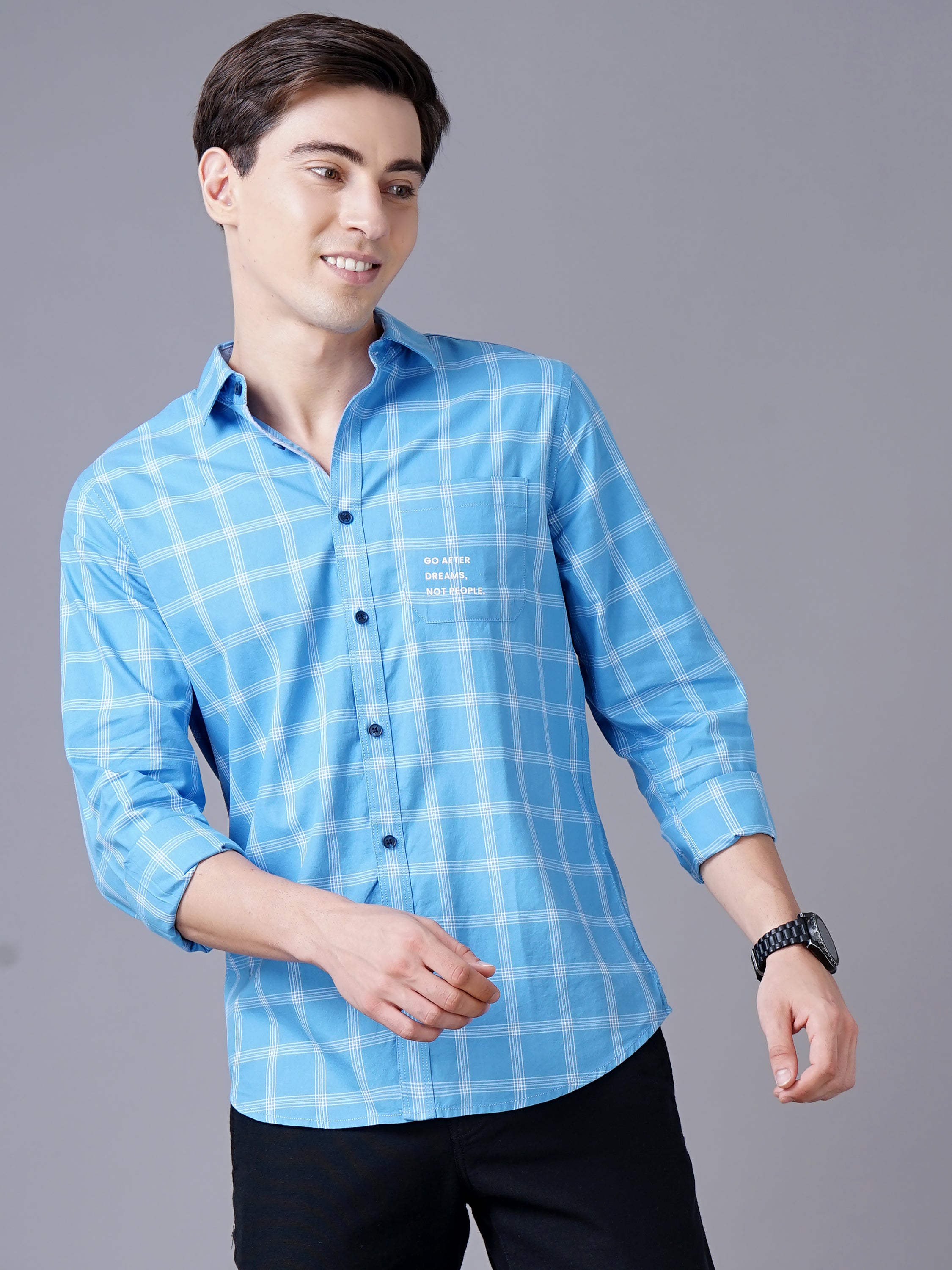 Men's Checks Shirt