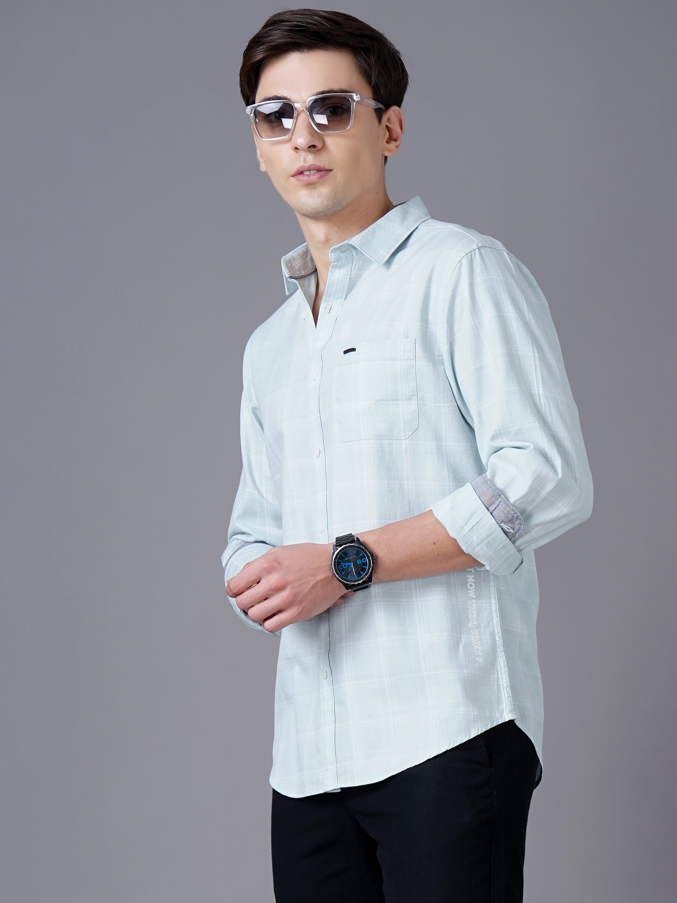 Men's Checks Shirt