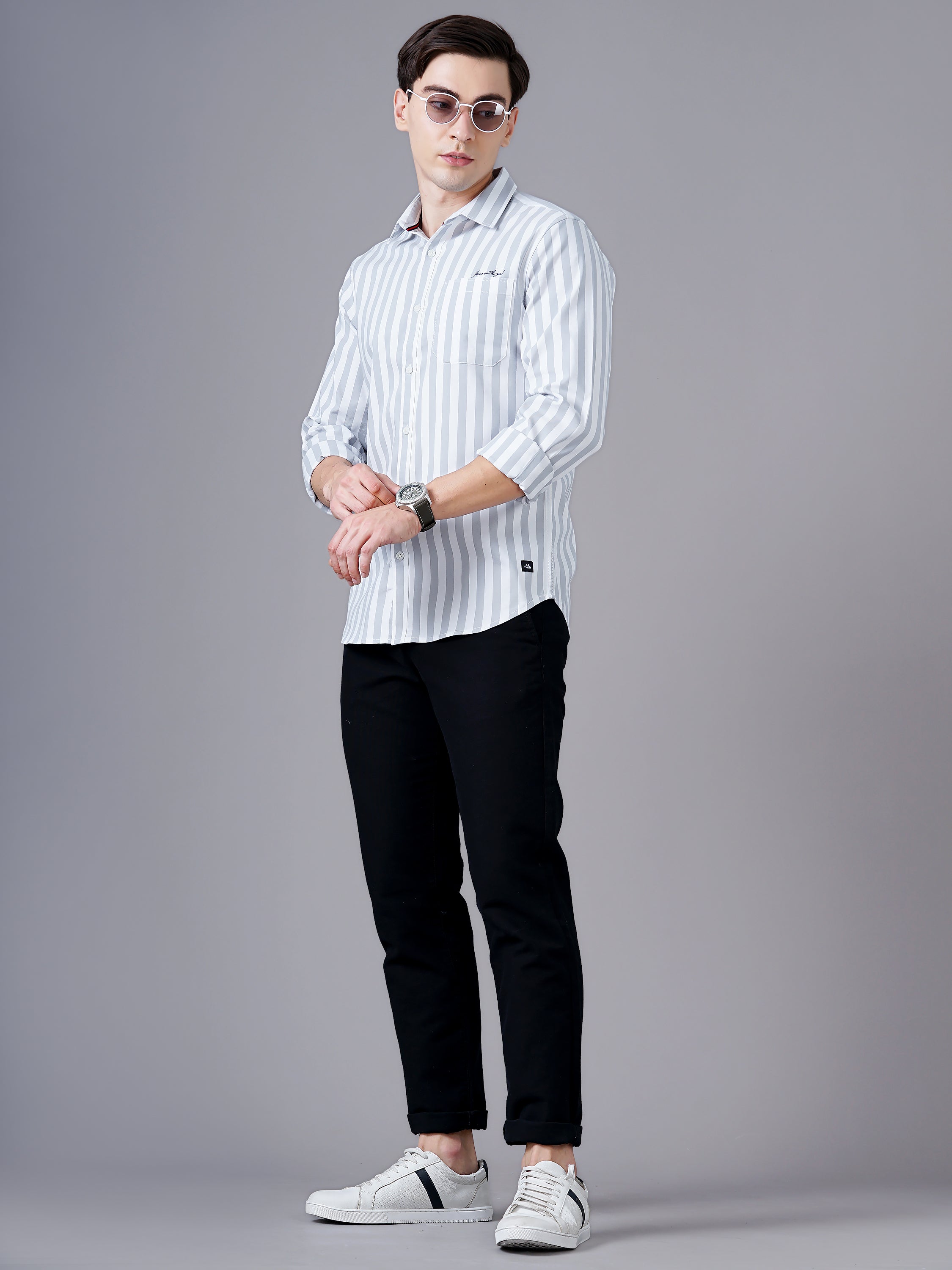 Striped Casual Shirt