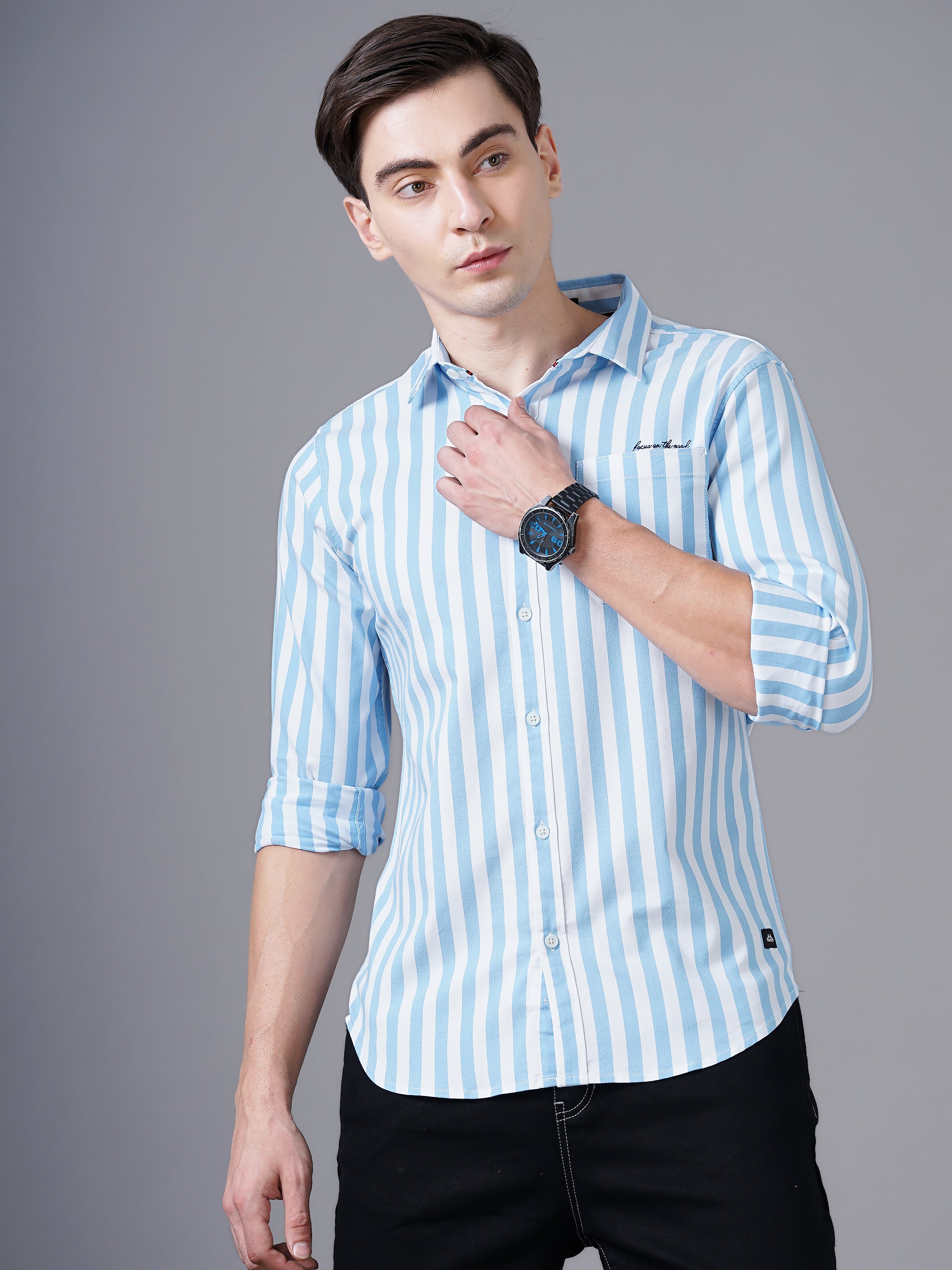 Striped Casual Shirt