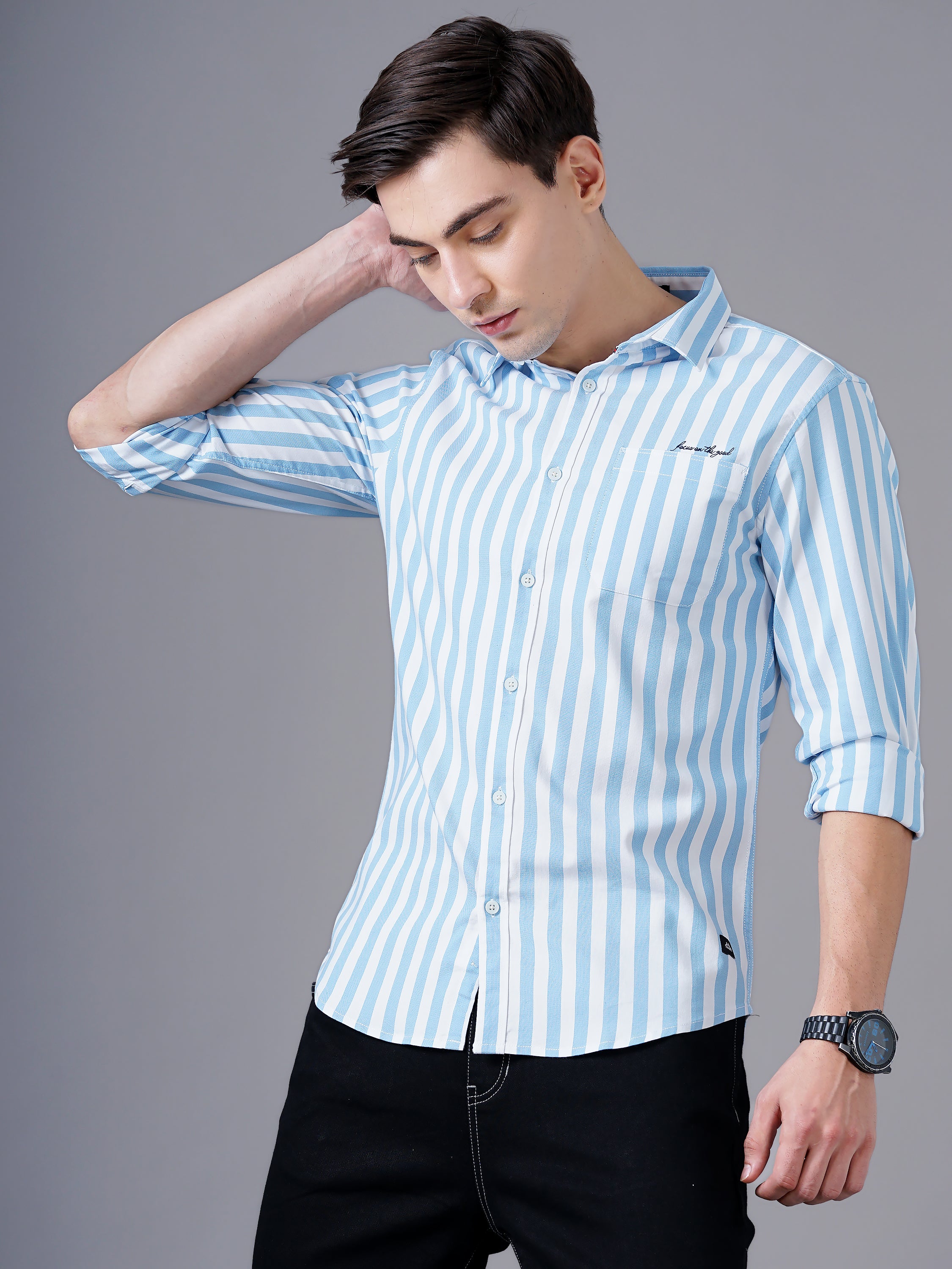 Striped Casual Shirt