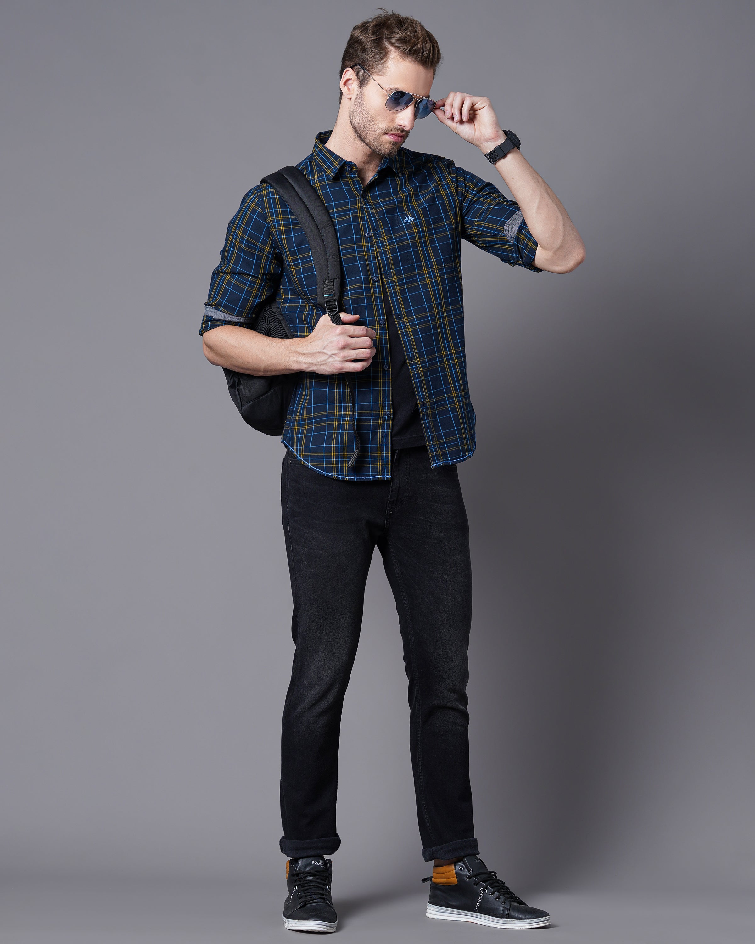 Men's Checks Shirt
