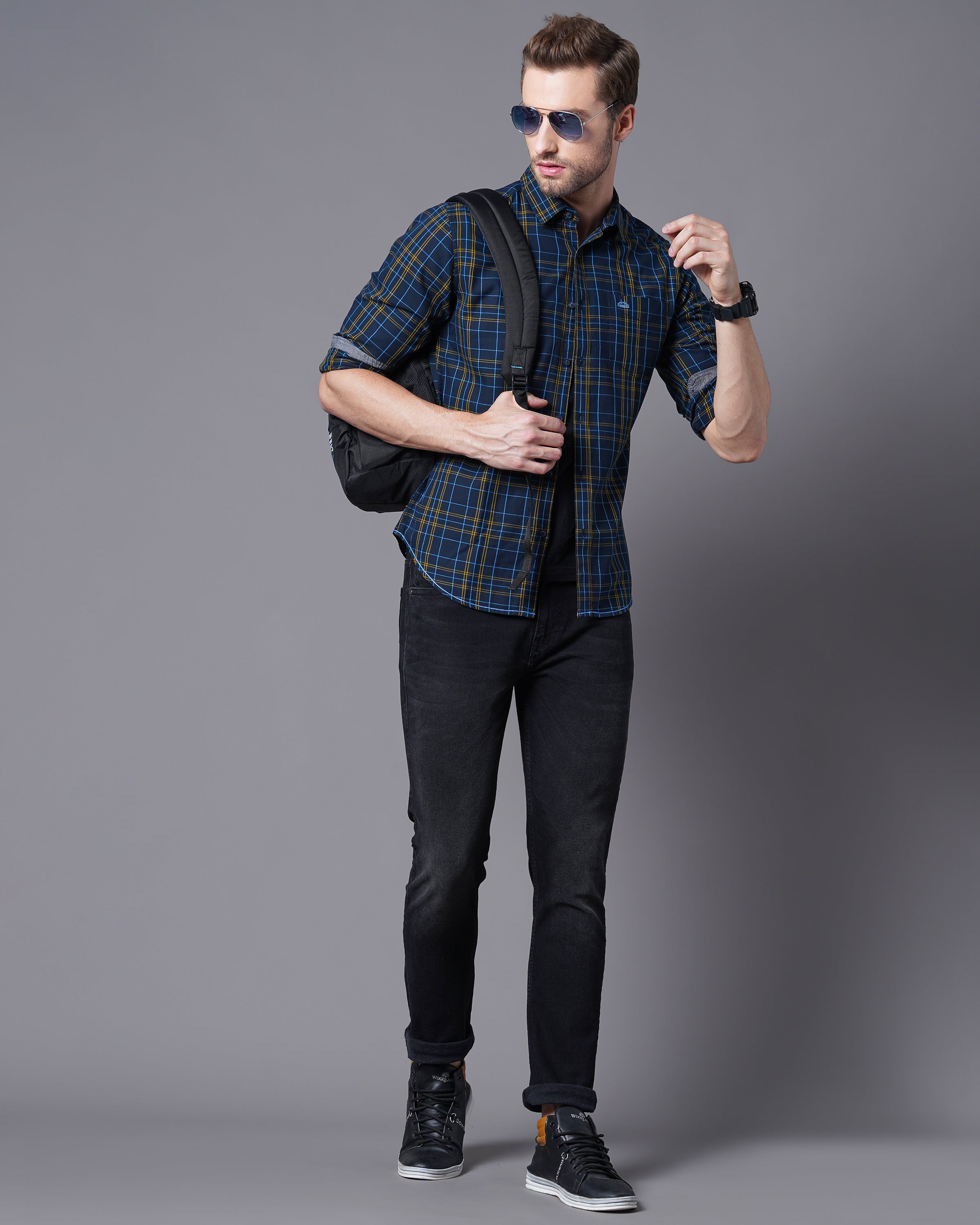 Men's Checks Shirt