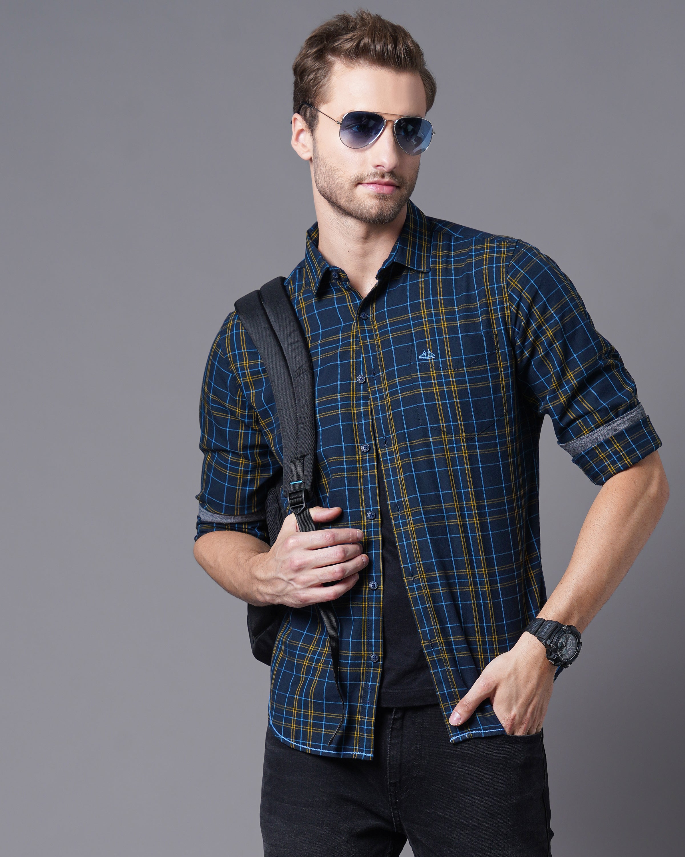 Men's Checks Shirt