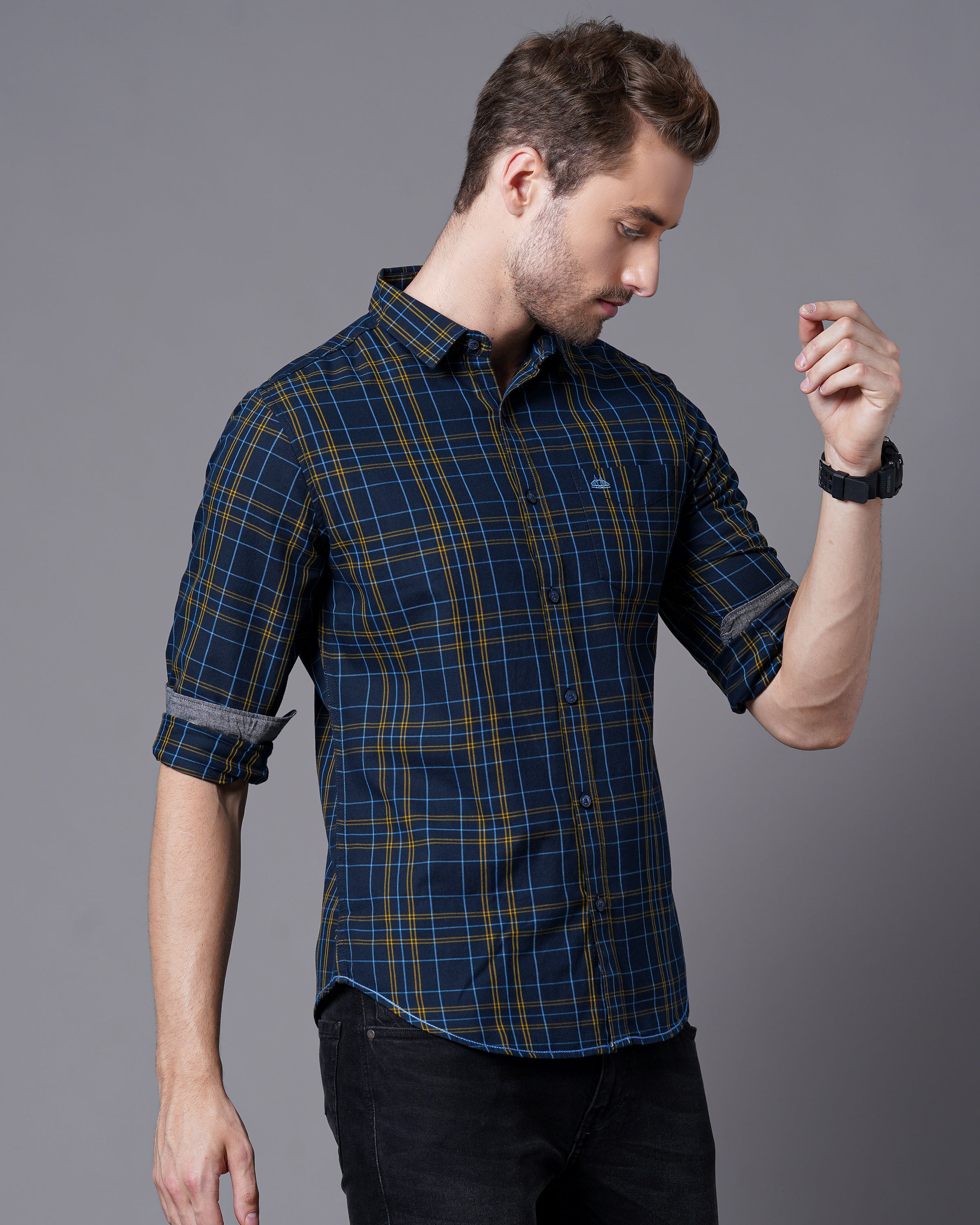 Men's Checks Shirt