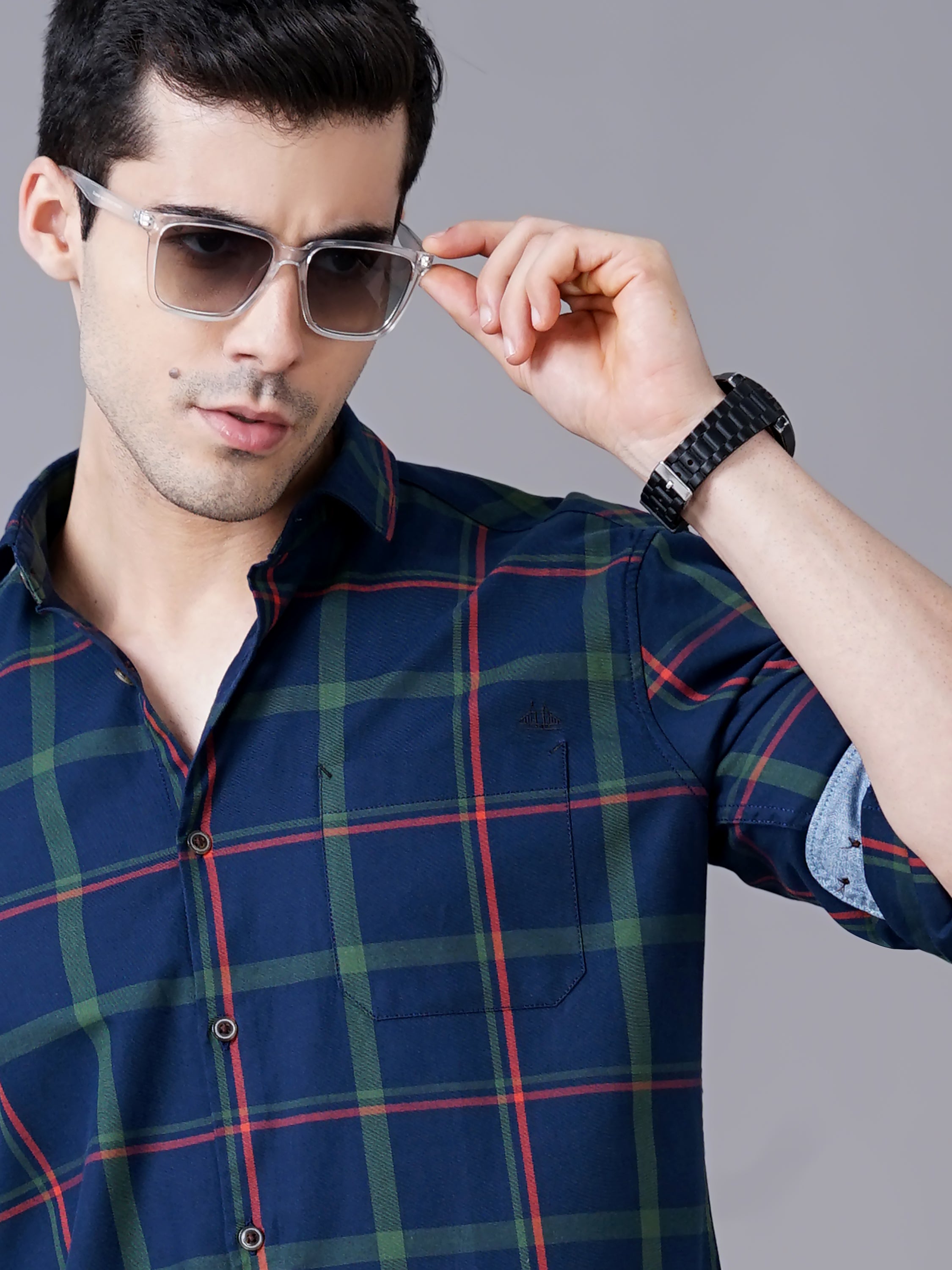 Men's Checks Shirt