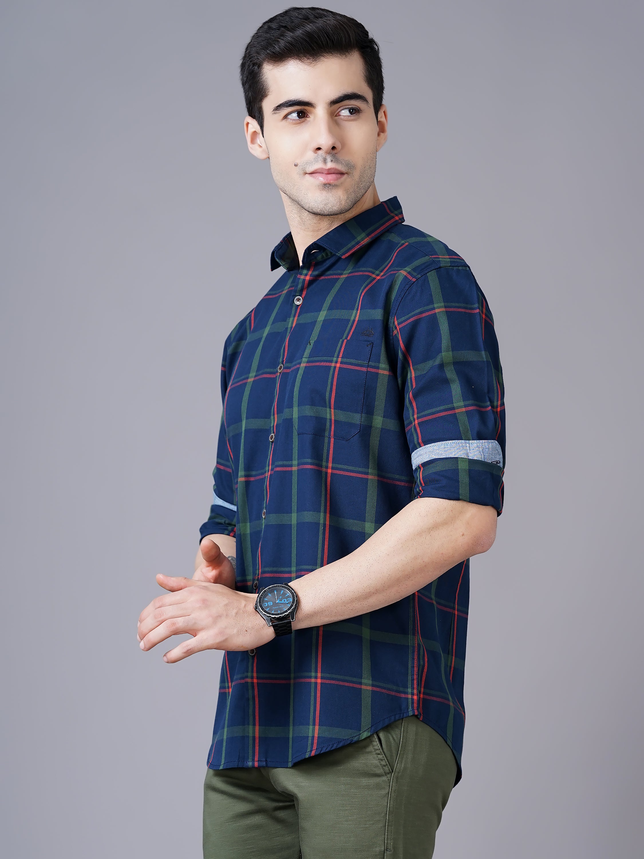 Men's Checks Shirt