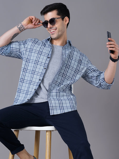 Men's Checks Shirt