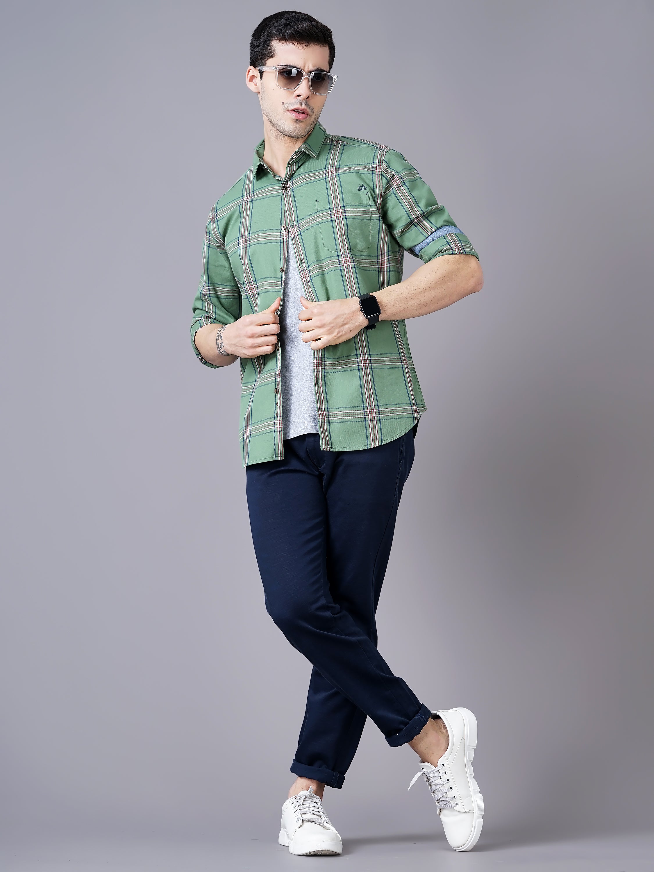 Men's Checks Shirt