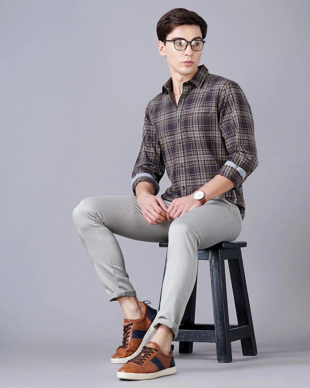 Men's Checks Shirt