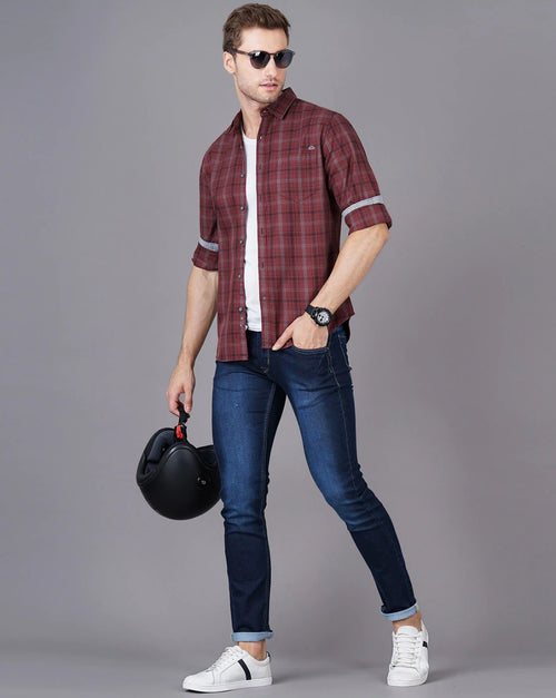 Men's Checks Shirt