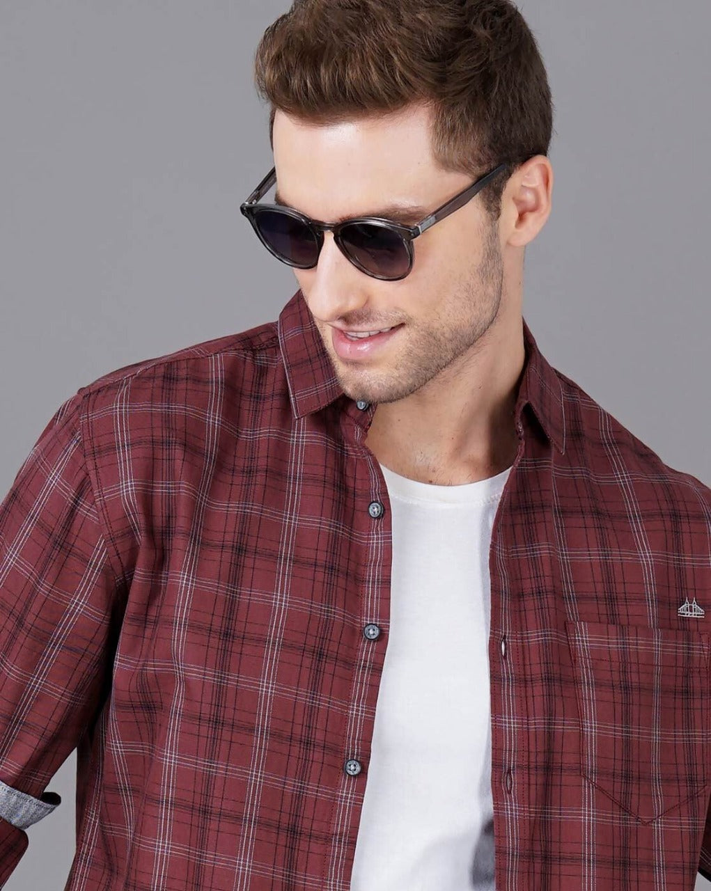 Men's Checks Shirt