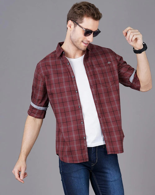 Men's Checks Shirt