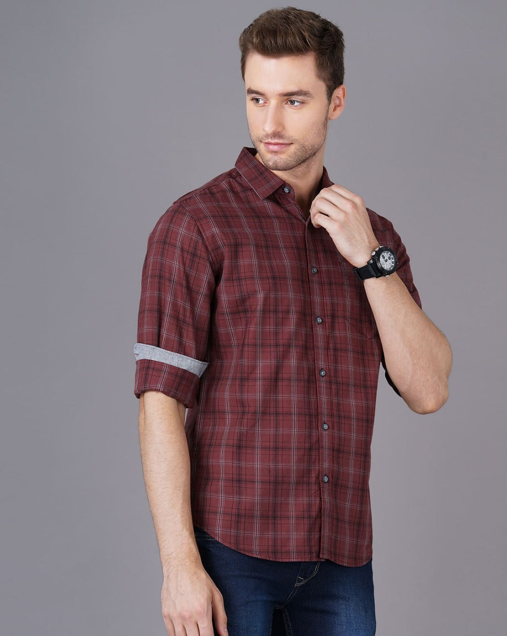Men's Checks Shirt