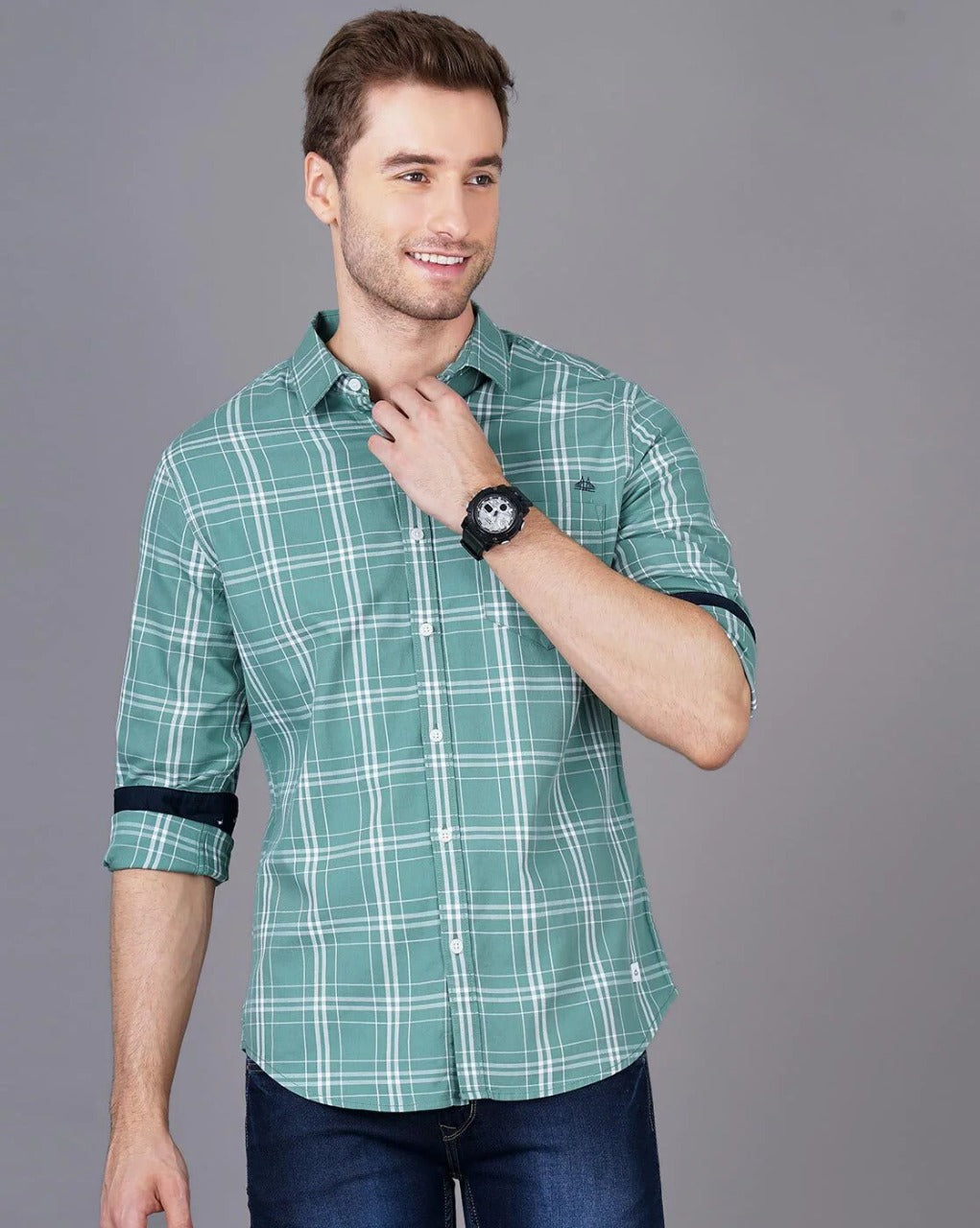 Men's Checks Shirt