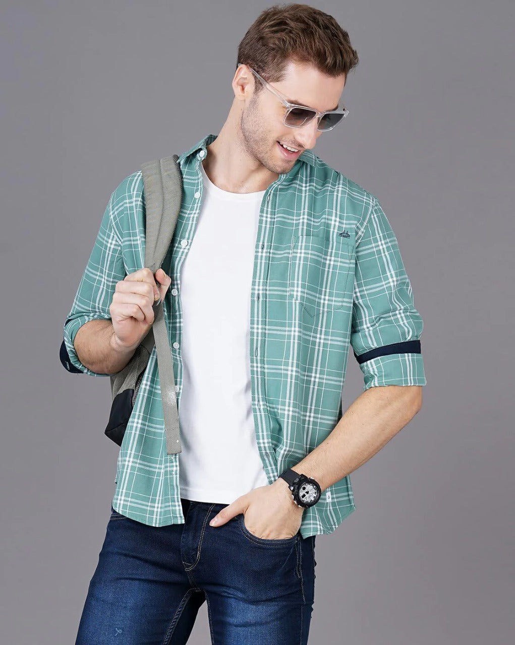 Men's Checks Shirt