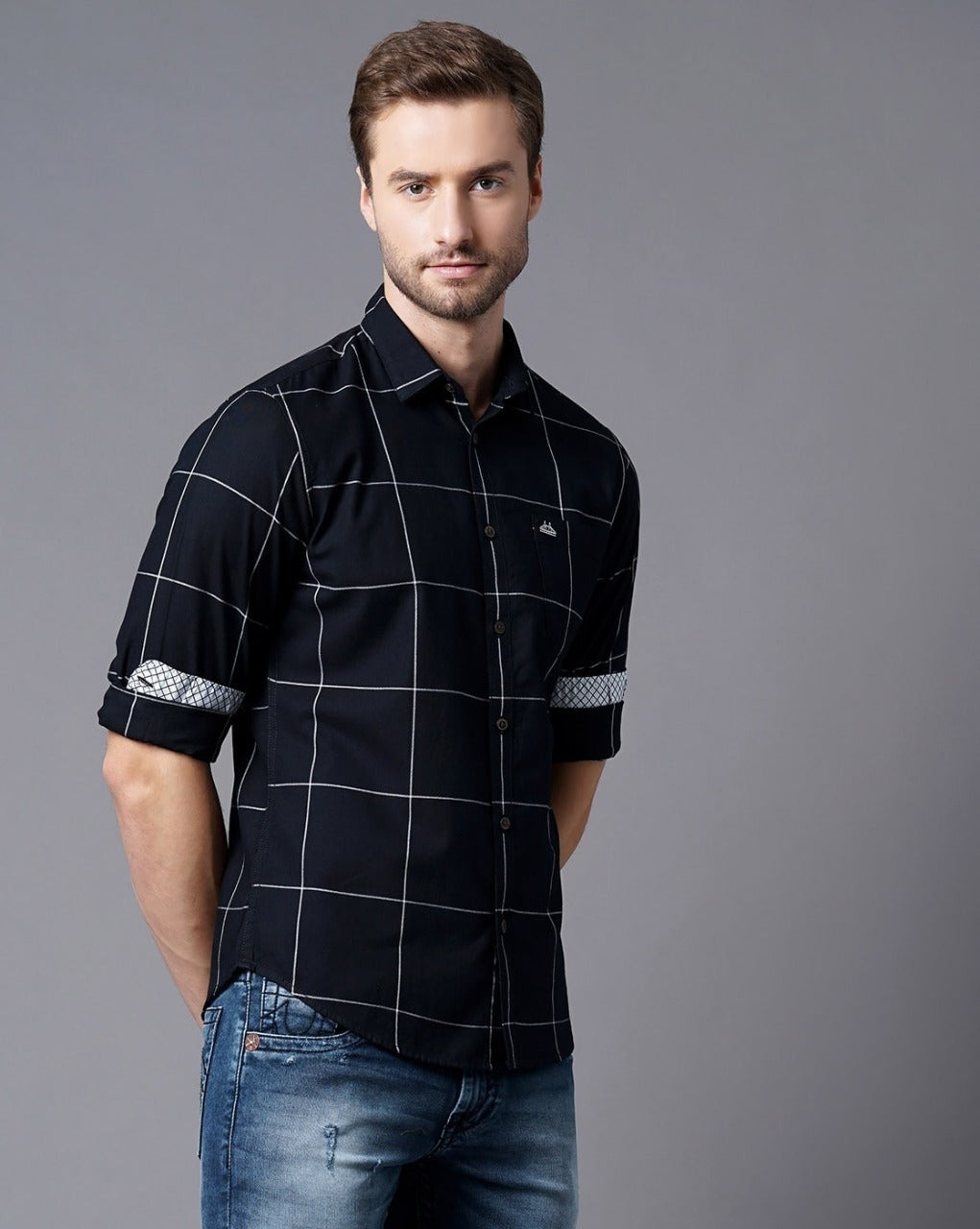 Men's Checks Shirt