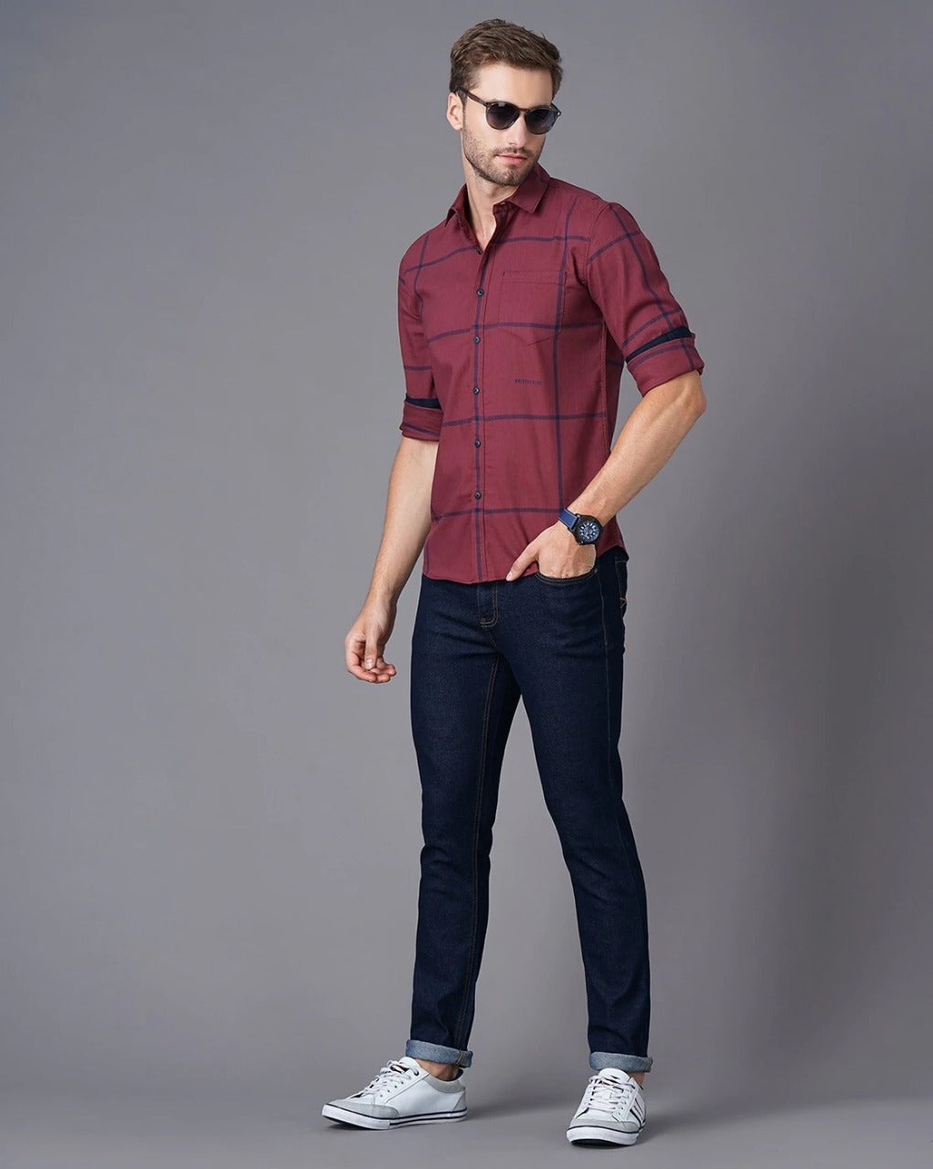 Men's Checks Shirt