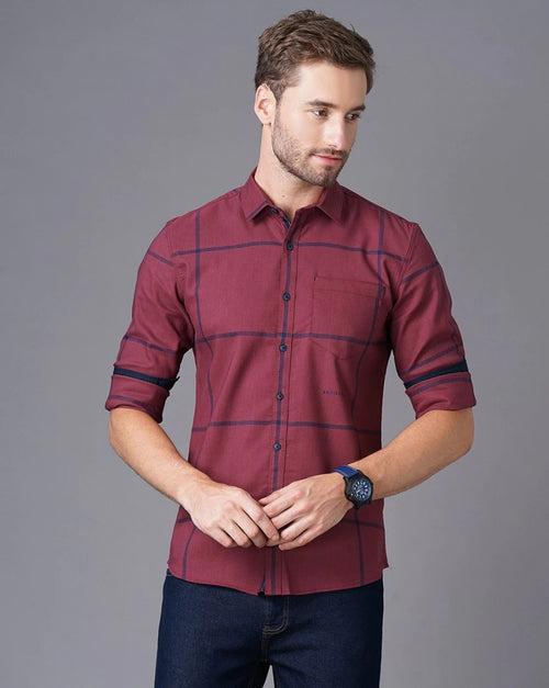 Men's Checks Shirt